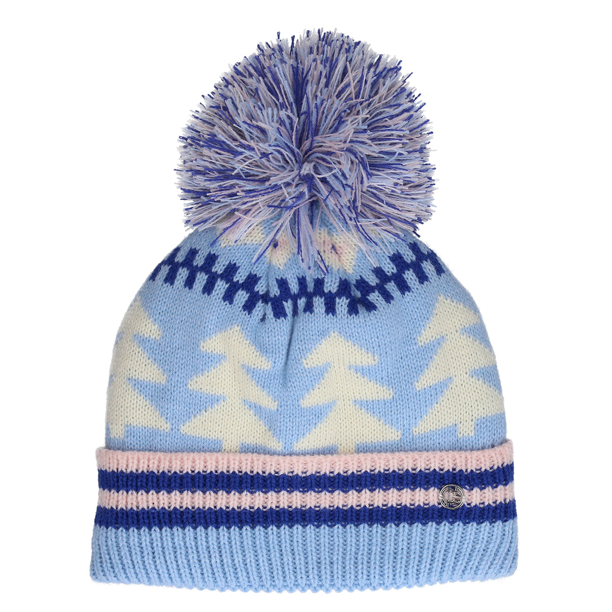Ariel Jr. Pom Beanie - Chaos Headwear | Kids Winter Hats | Kids Beanies | Product View 4