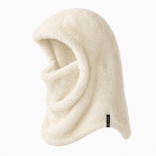 Kids Biggie Hoodie Yeti Fur - Chaos Headwear | Kids Winter Hood | Cold Weather Accessories | Product View 8